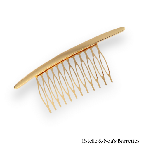Anaëlle Comb Clip | Sleek Gold