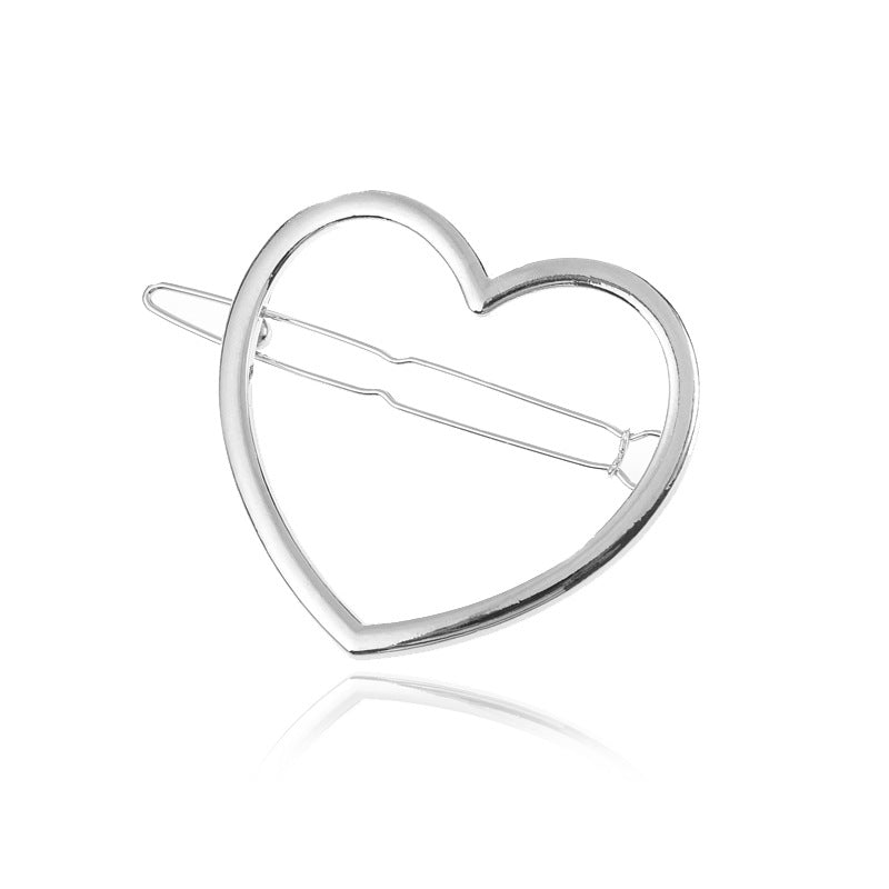 Amélie Heart Clip | Polished Gold