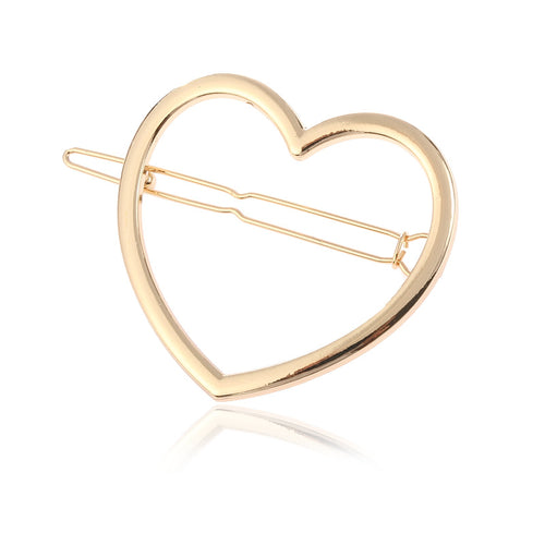 Amélie Heart Clip | Polished Gold