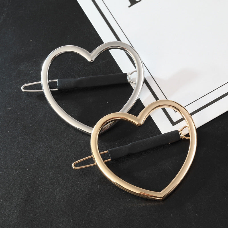 Amélie Heart Clip | Polished Gold