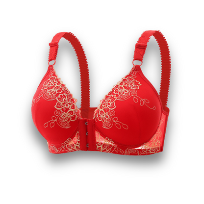 Scarlet Bloom Bra | Estelle Collection