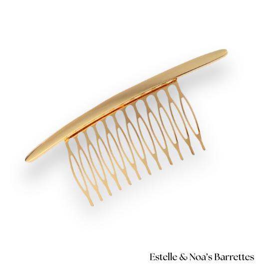 Anaëlle Comb Clip | Sleek Gold