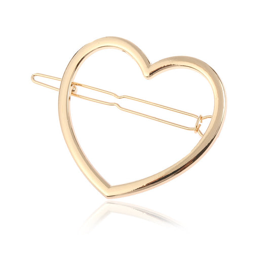 Amélie Heart Clip | Polished Gold